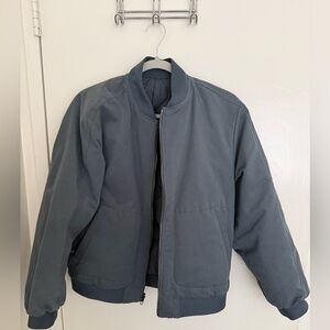 Men’s Lululemon Reversible Insulated Bomber Jacket – Size XS – Gray/Blue color